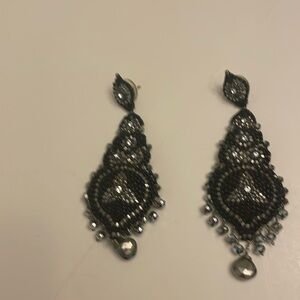 Black earrings